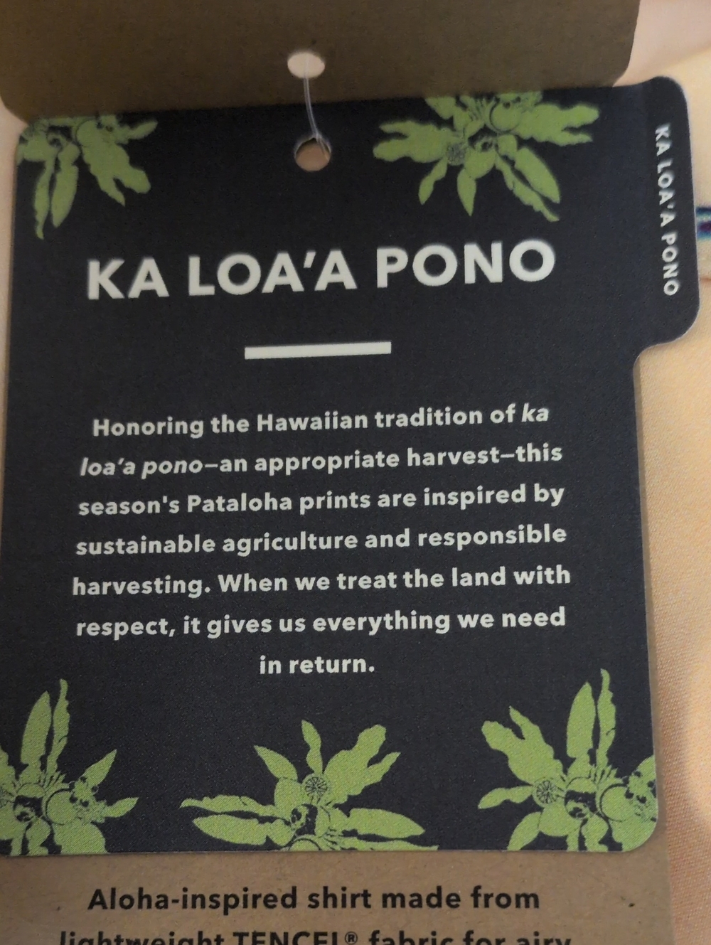 Patagonia pataloha Sea Harvest Shirt - Picture 7 of 13